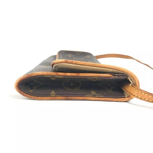 LOUIS VUITTON M51852 Monogram Pochette Twin GM Pochette 2WAY Clutch Shoulder Bag - Picture 11 of 15